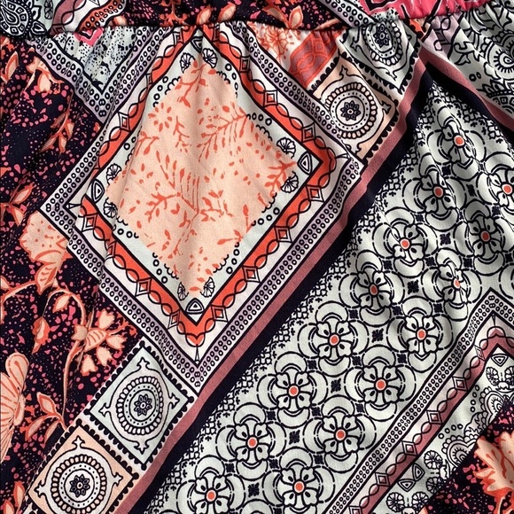 Maurices NWOT Blue and Orange Halter Sundress Mini - Picture 7 of 13